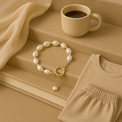 Siara Natural Pearl Bracelet