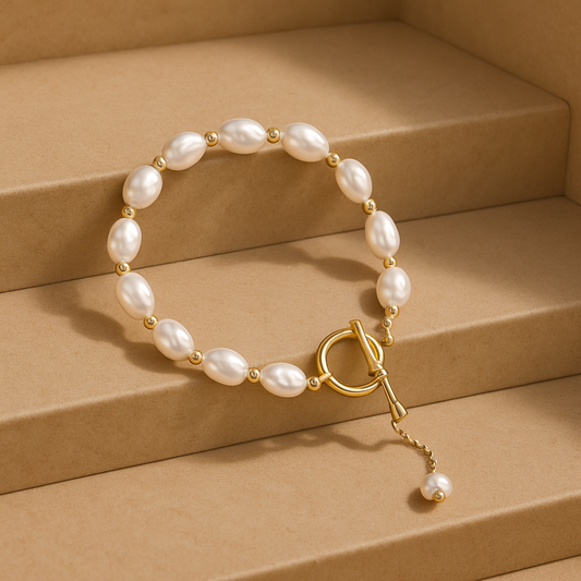 Siara Natural Pearl Bracelet