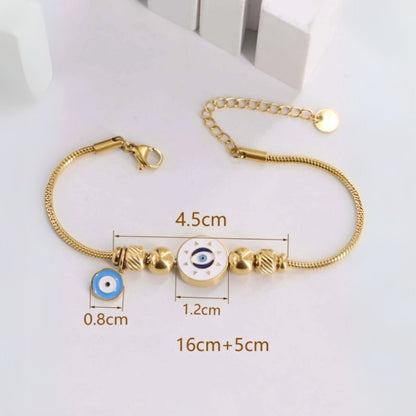 Zia Evil Eye Charms Bracelet