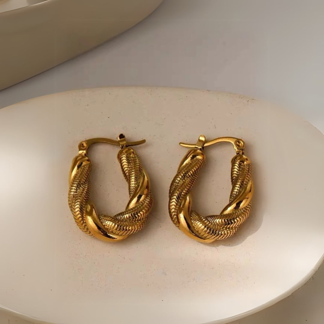 Textured Hoops