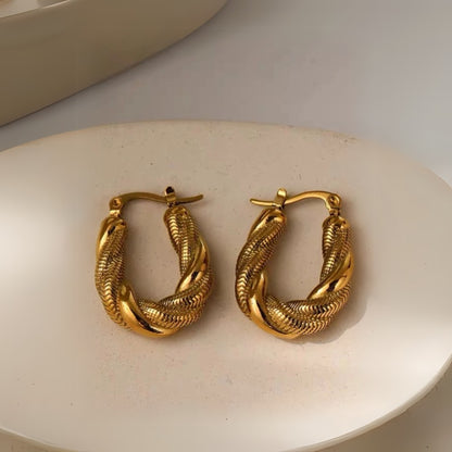 Textured Hoops