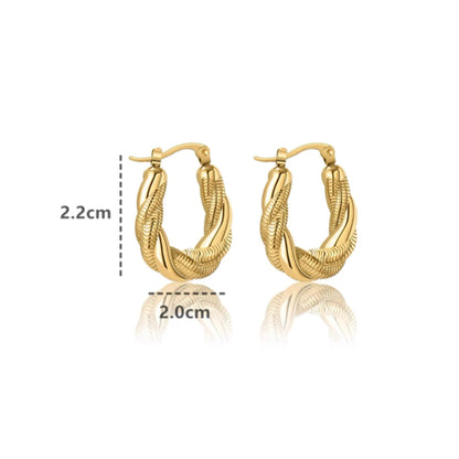 Textured Hoops