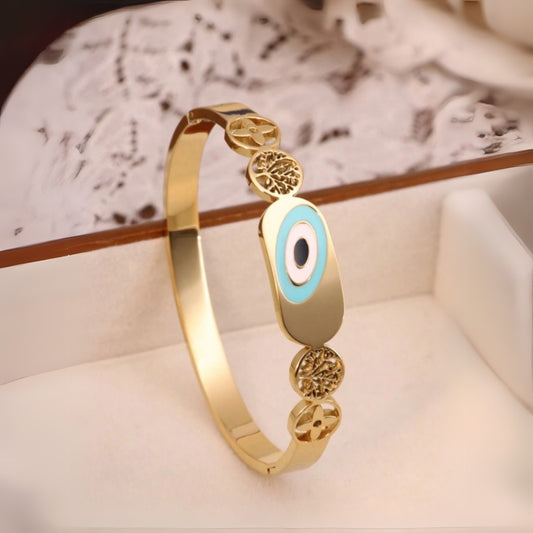Stylish Evil Eye Bangle