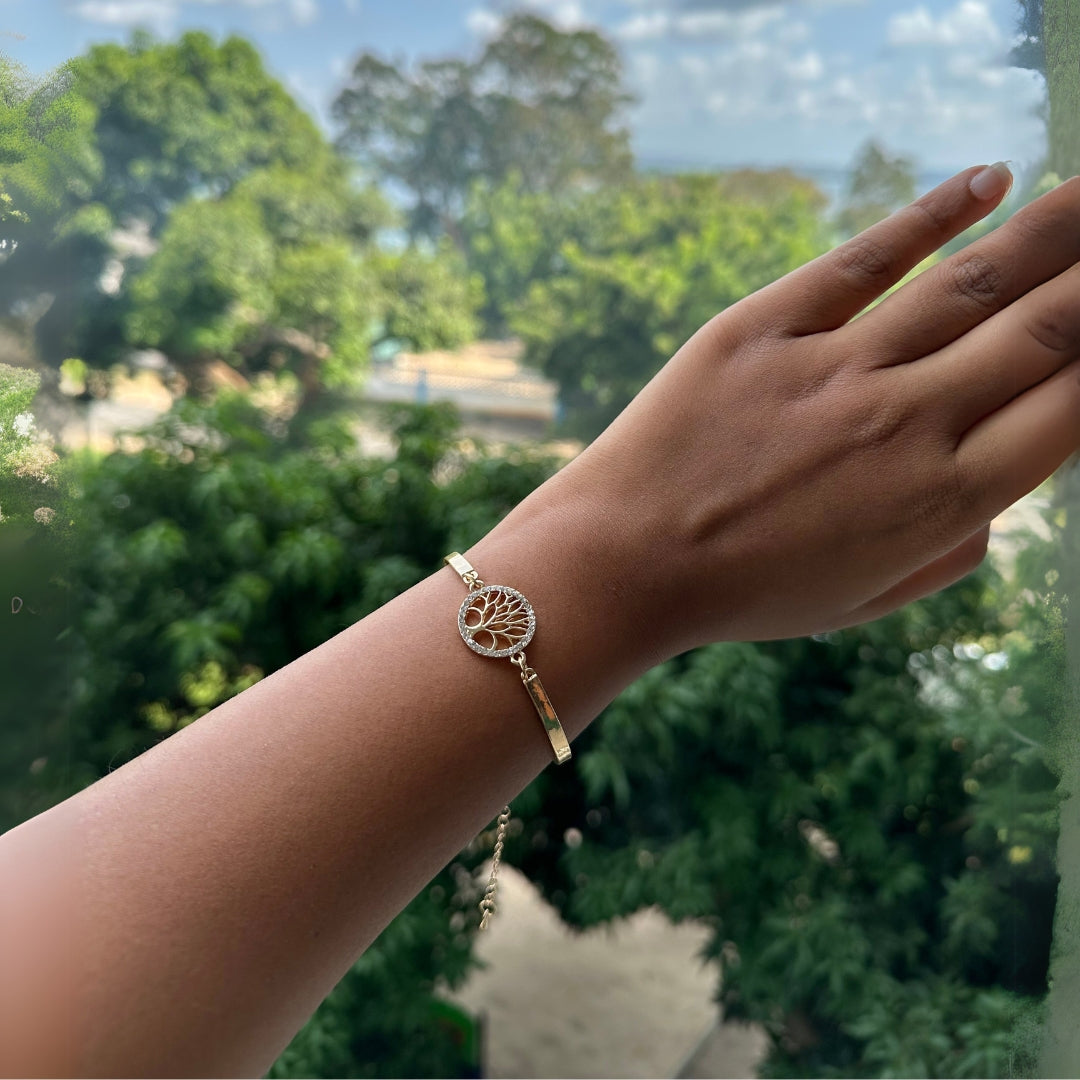 Tree of Life Cuff Bracelet