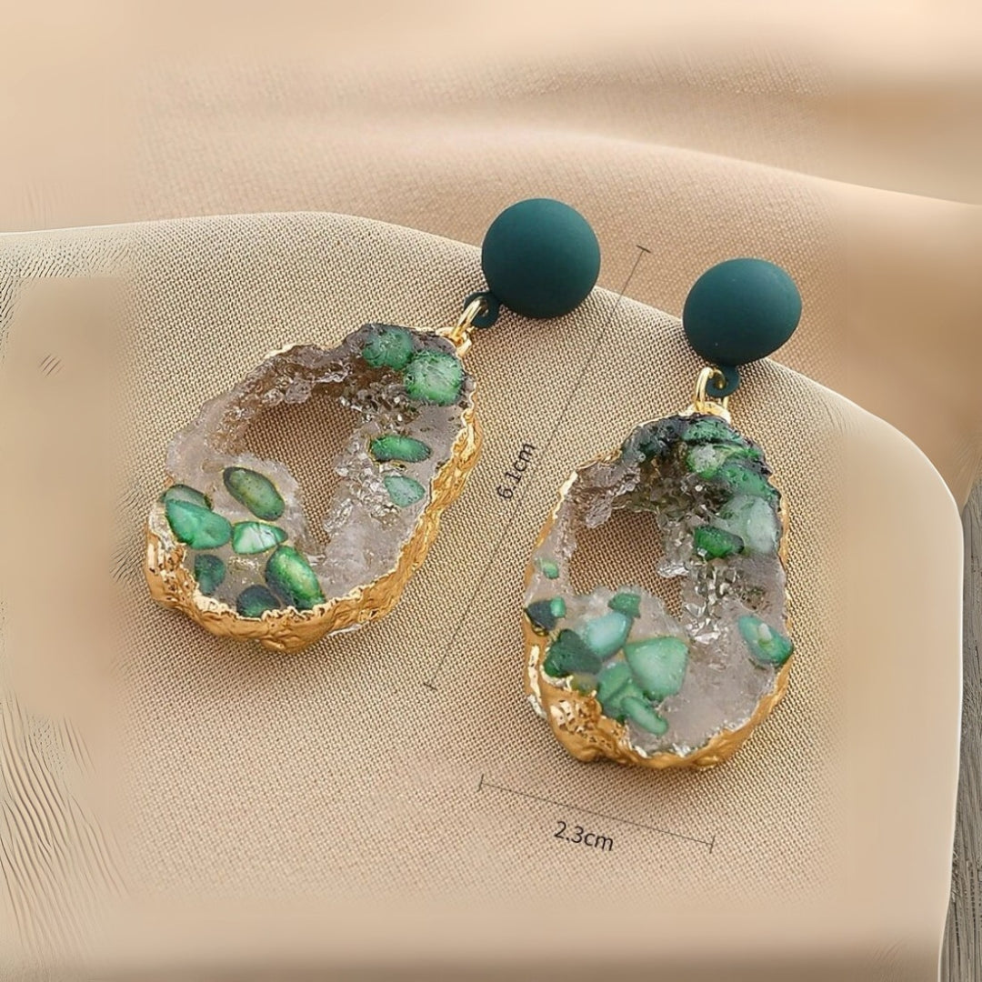 Resin Drop Earrings
