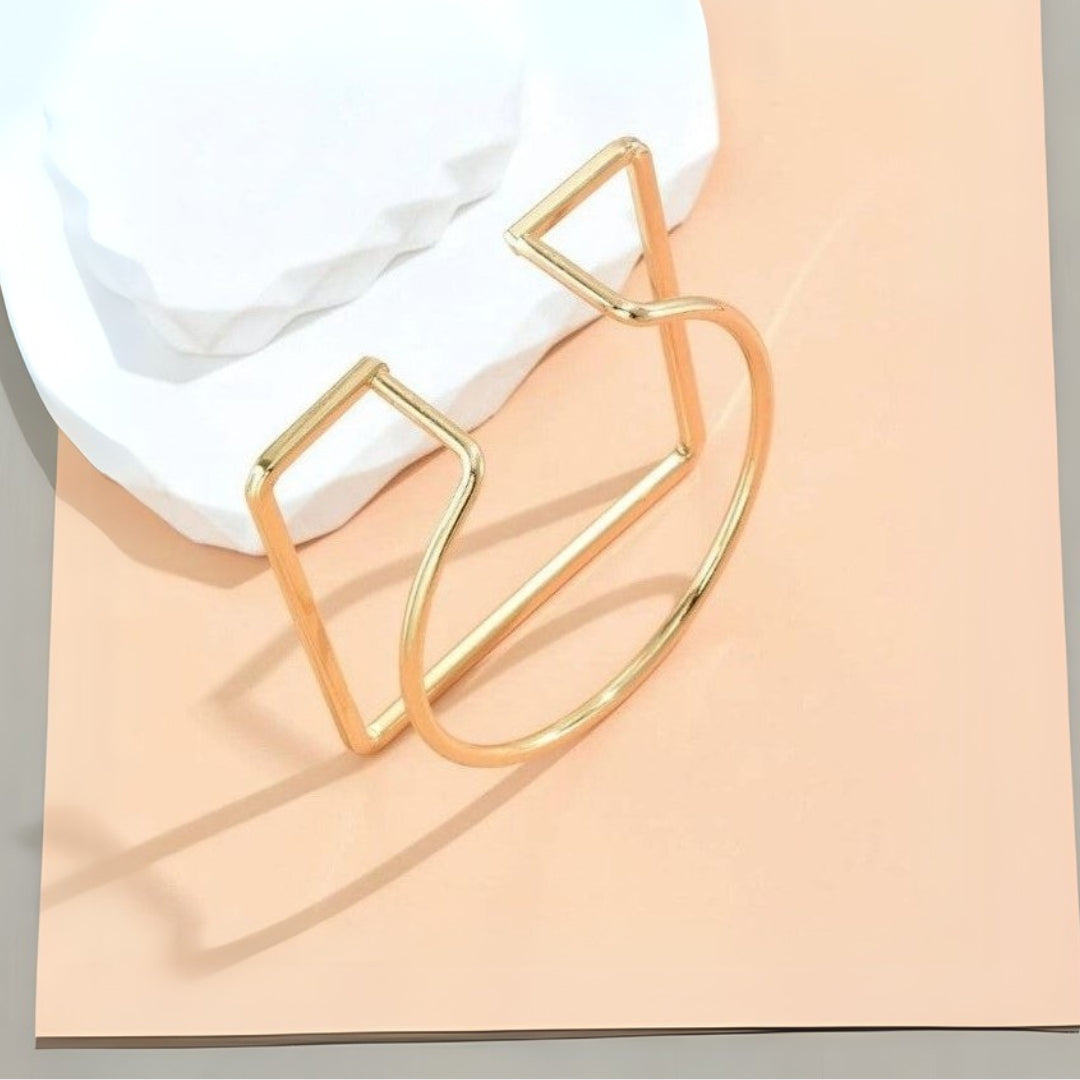 Square Cuff Bangle
