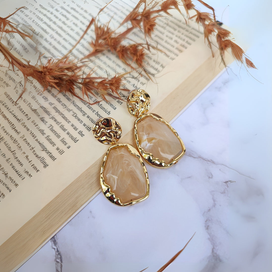 Geometric Drop Earrings