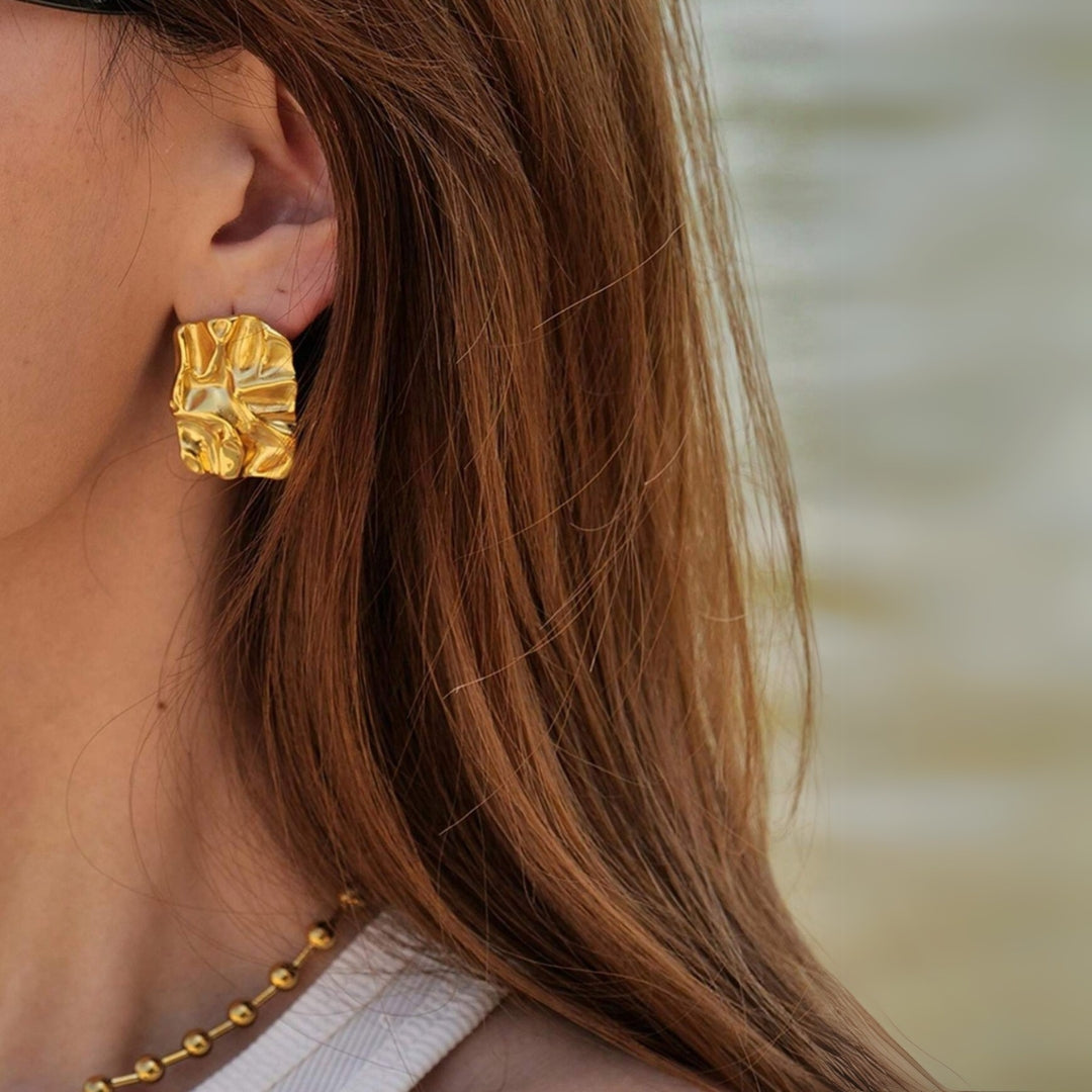 Misho Textured Earrings