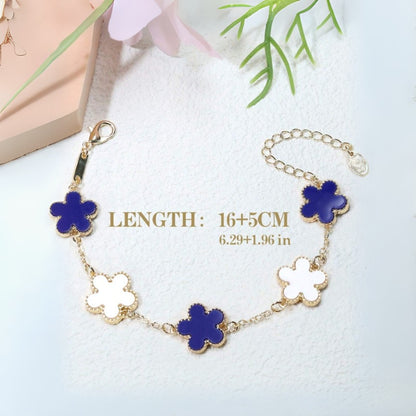 Flower Charms Bracelet