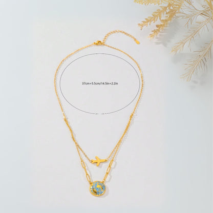 Travel Charms Necklace