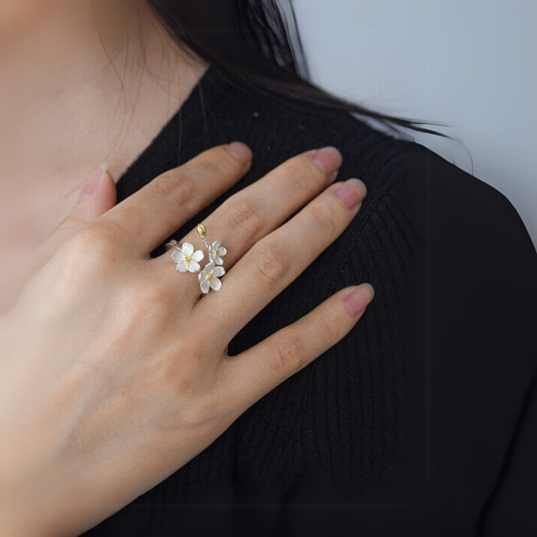 Iris Flower Ring