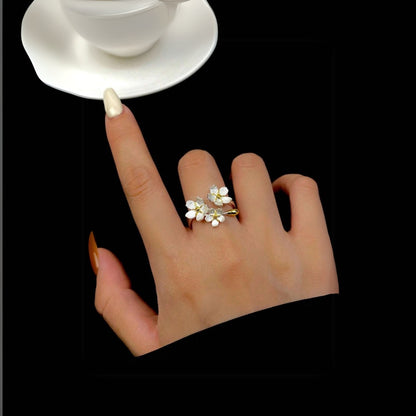 Iris Flower Ring