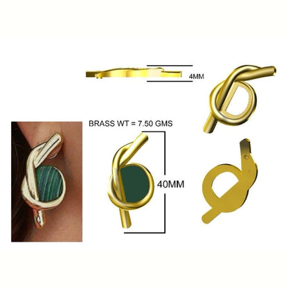 Lola Malachite Earrings