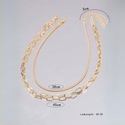 Link Layered Necklace