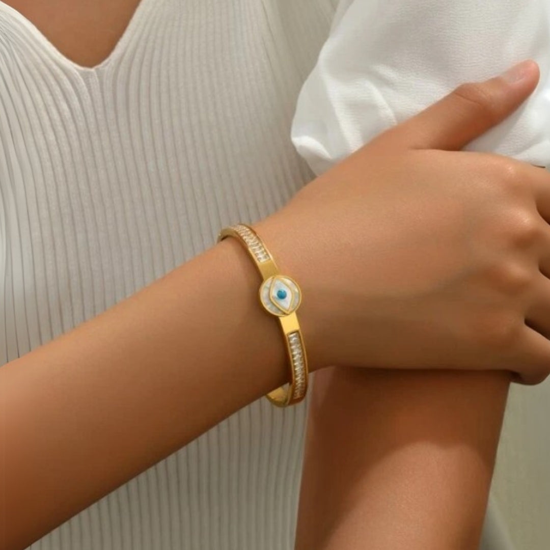 Mable Evil Eye Bangle