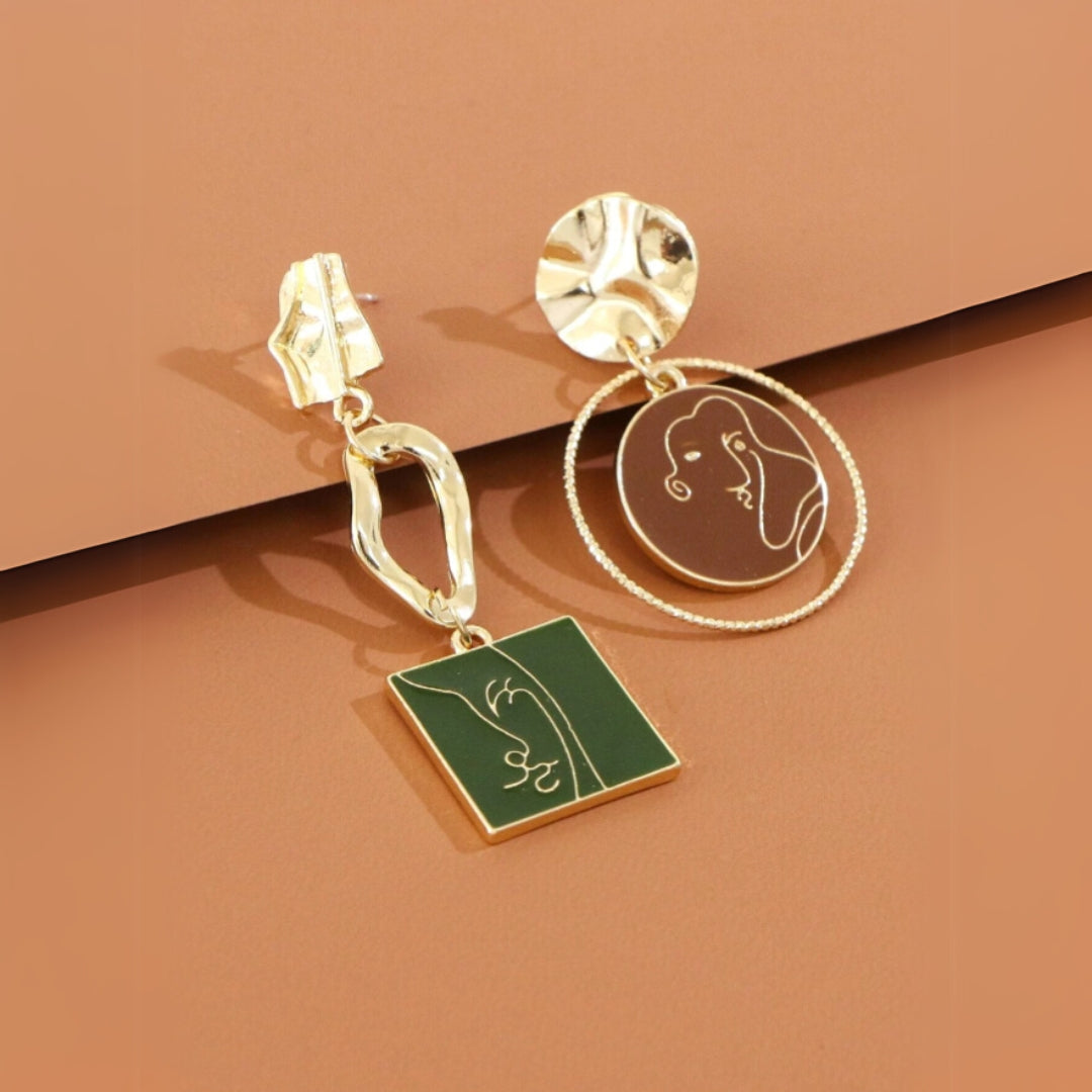 Asymmetrical Earrings