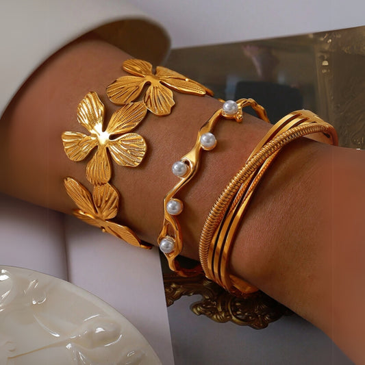 Gold Plated Bangles