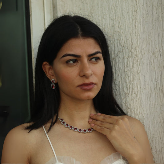 Asha Set (Necklace+Earrings)