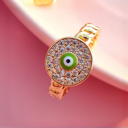 Emily Evil Eye Ring