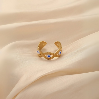 Evil Eye Decor Ring