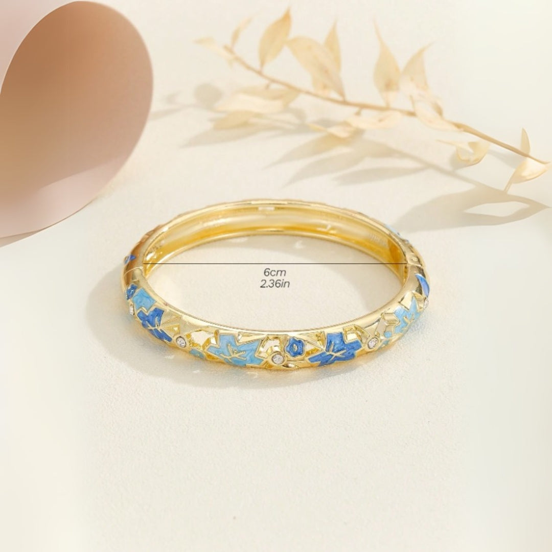 Micaela Enamel Bangle