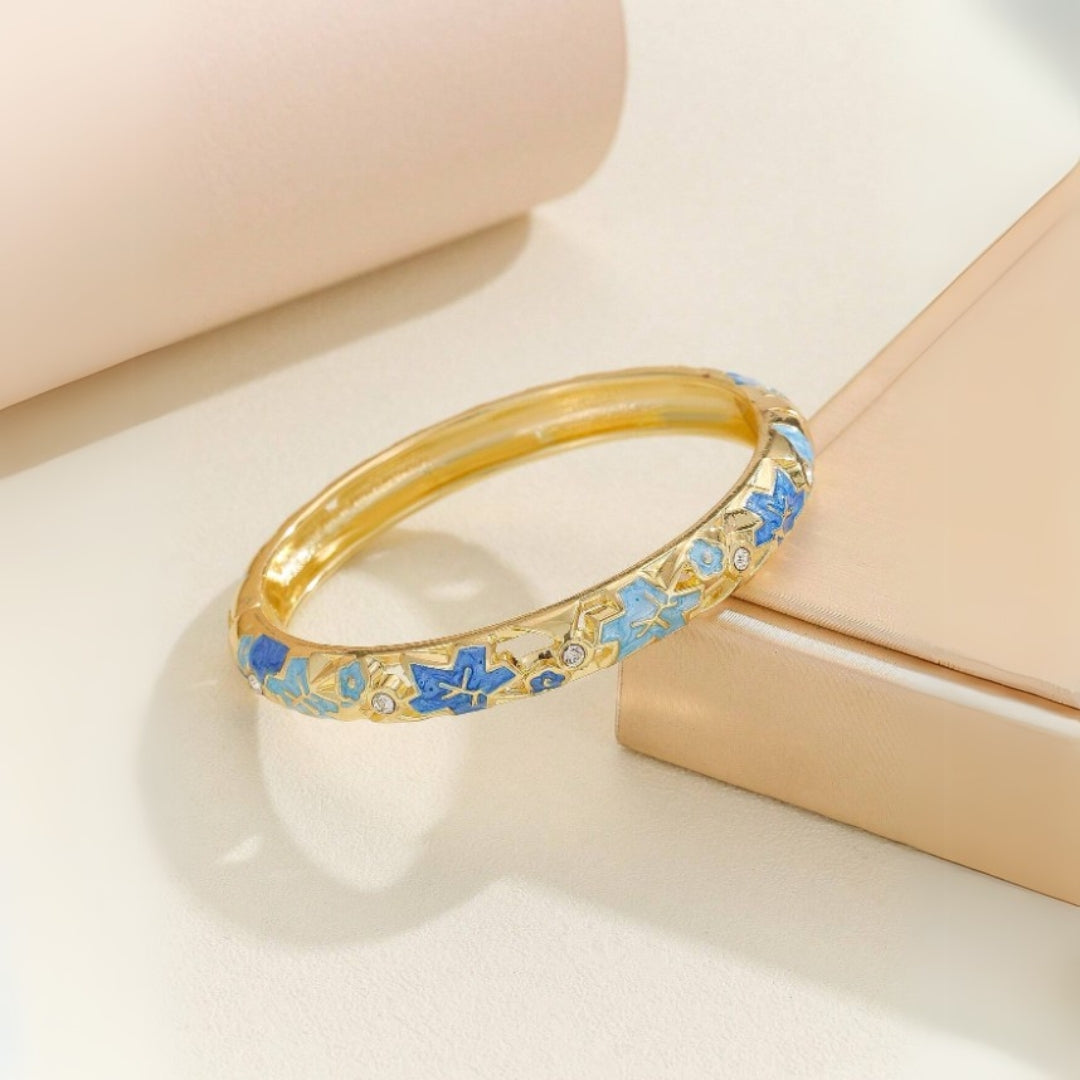 Micaela Enamel Bangle