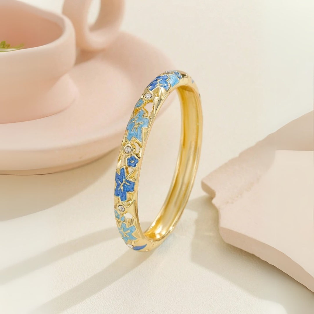 Micaela Enamel Bangle