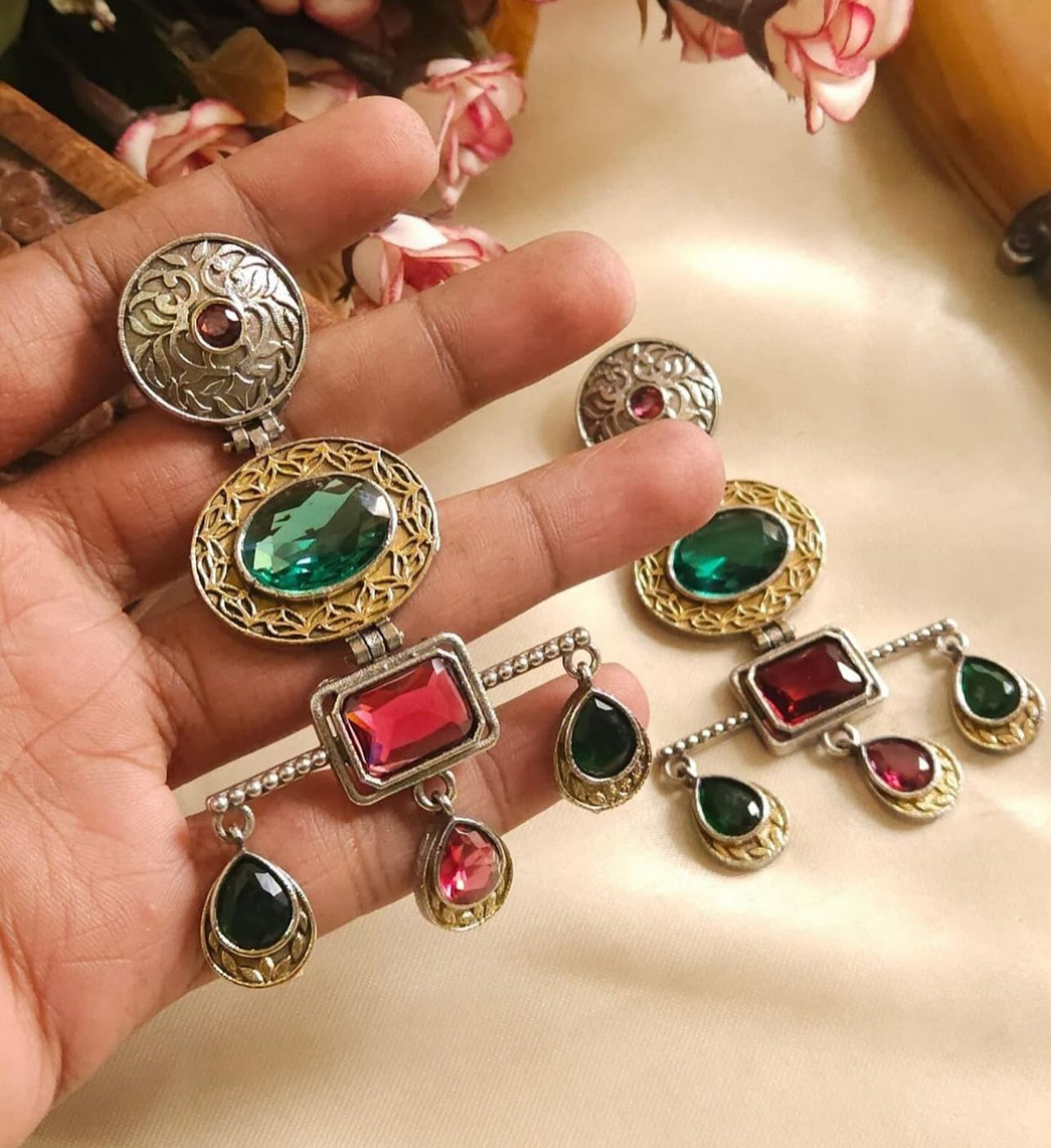 Chandrika Jhumkas