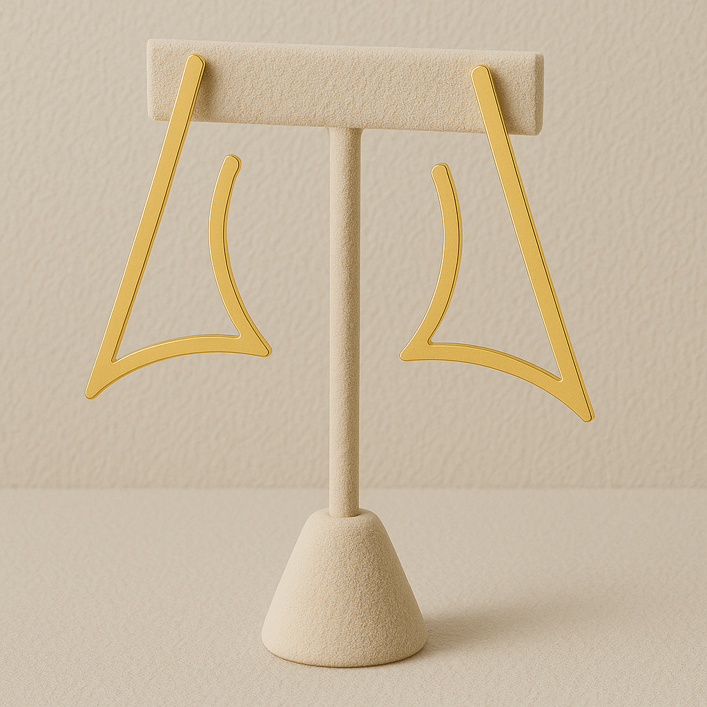 Irregular Geometric Earrings