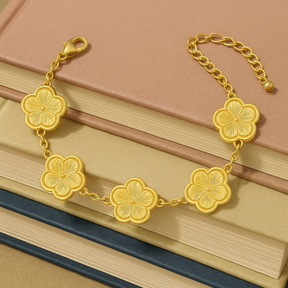 Clover Gold Bracelet
