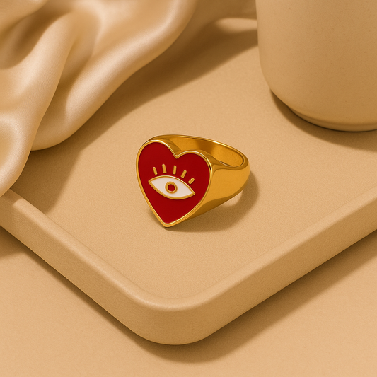 Heart Pattern Ring