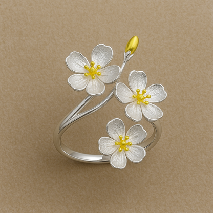 Iris Flower Ring