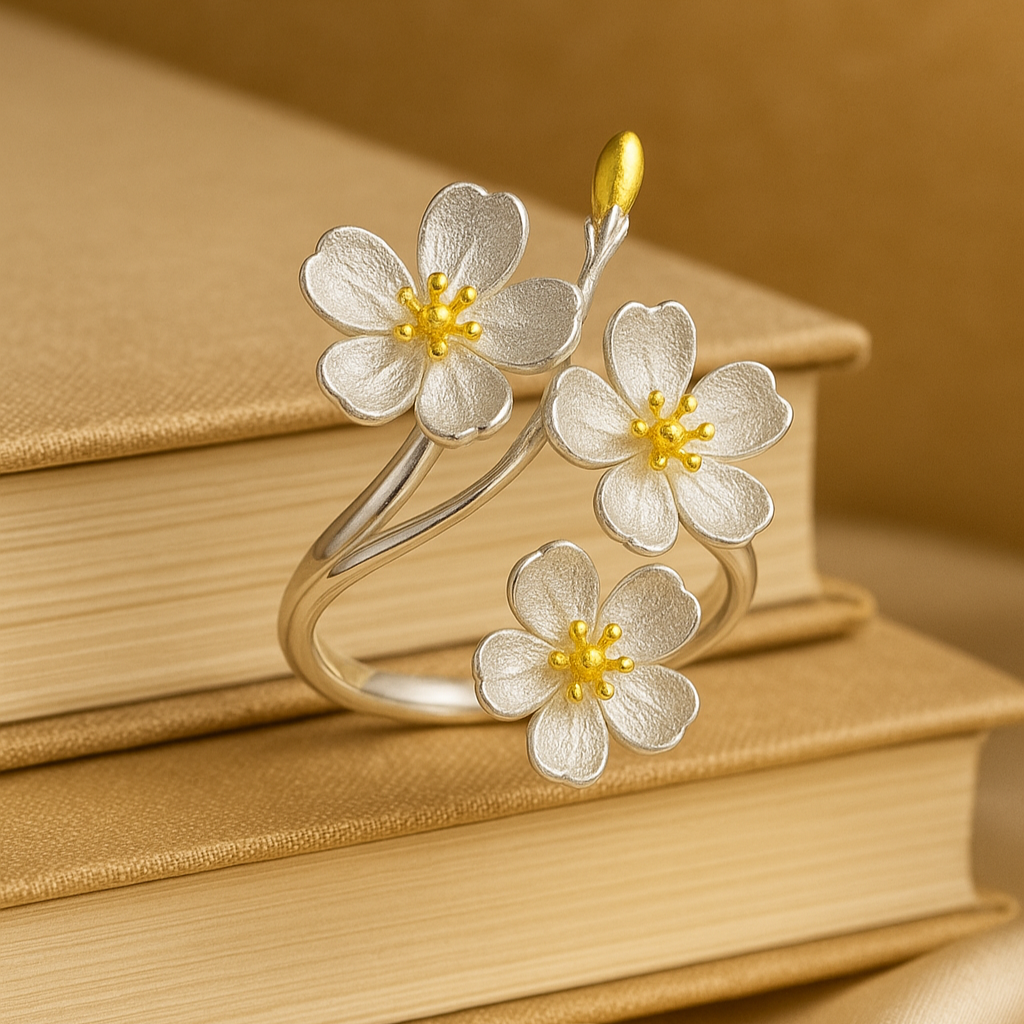 Iris Flower Ring