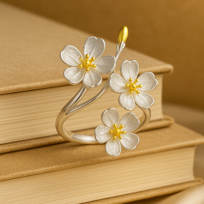 Iris Flower Ring