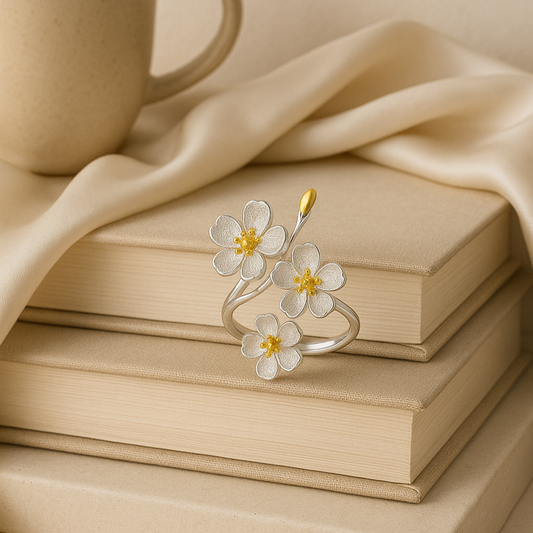 Iris Flower Ring