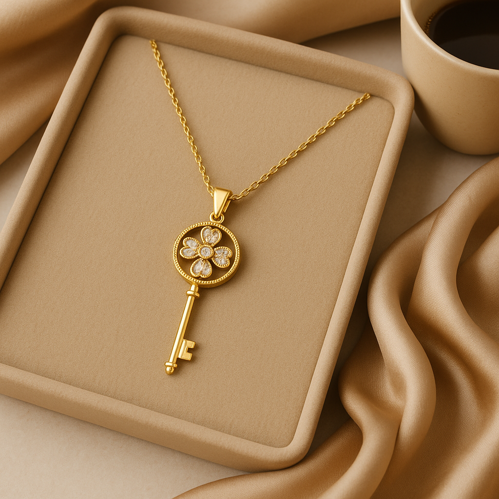 Key Pendant Necklace