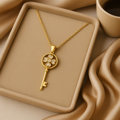 Key Pendant Necklace