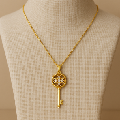 Key Pendant Necklace