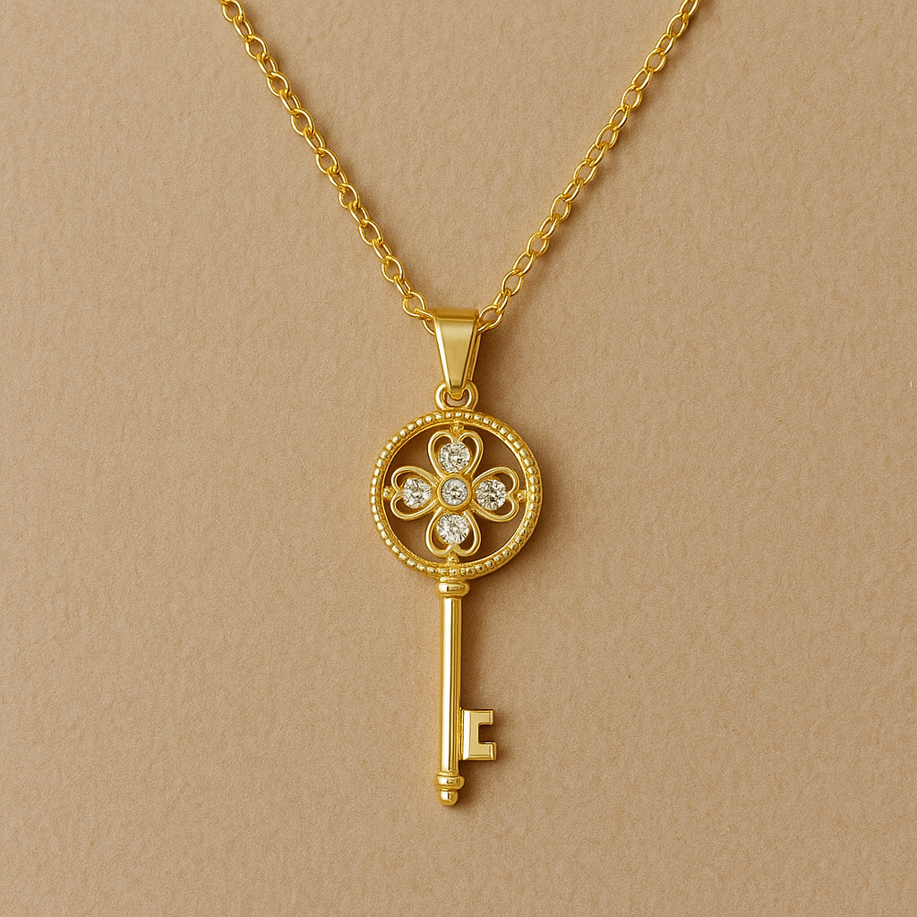 Key Pendant Necklace