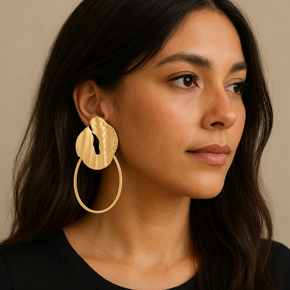 Kiah Textured Earrings
