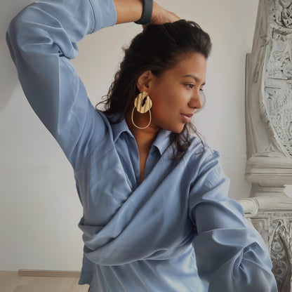 Kiah Textured Earrings