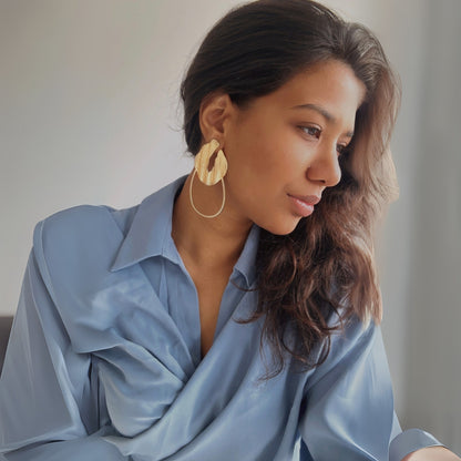 Kiah Textured Earrings