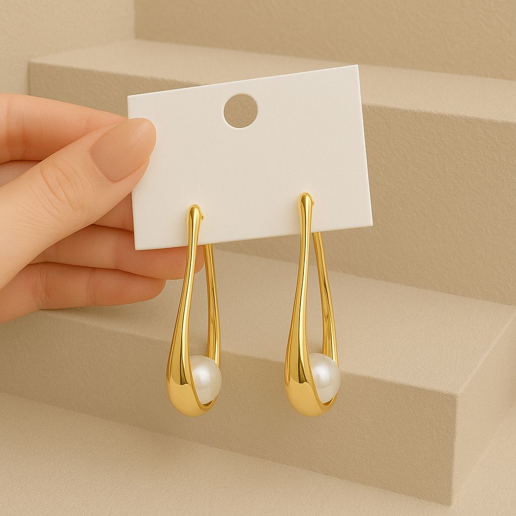 Marina Pearl Drop Earrings
