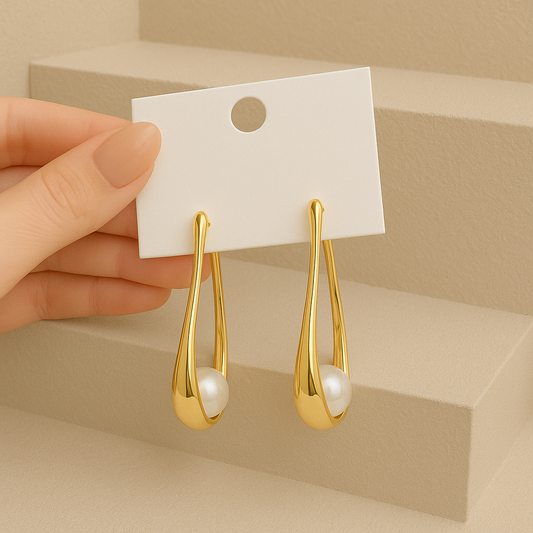 Marina Pearl Drop Earrings