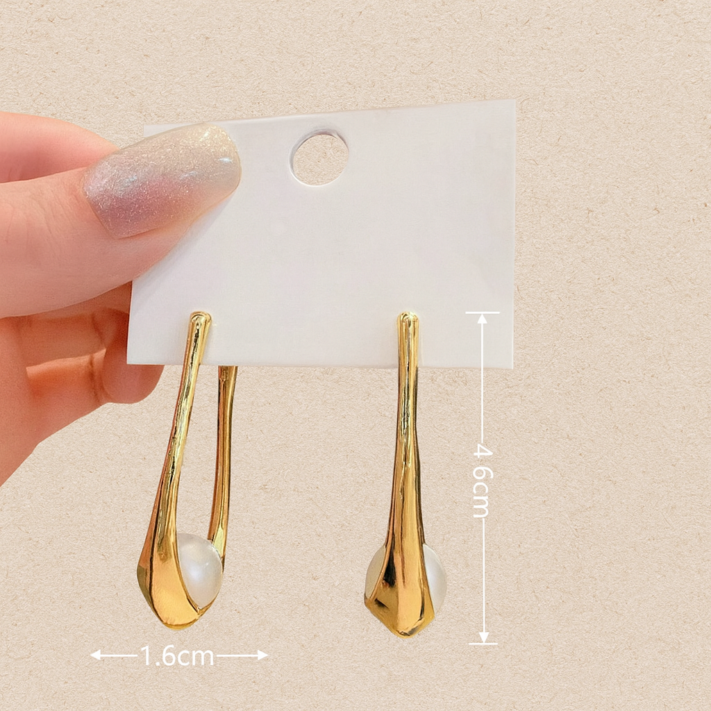 Marina Pearl Drop Earrings