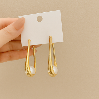 Marina Pearl Drop Earrings