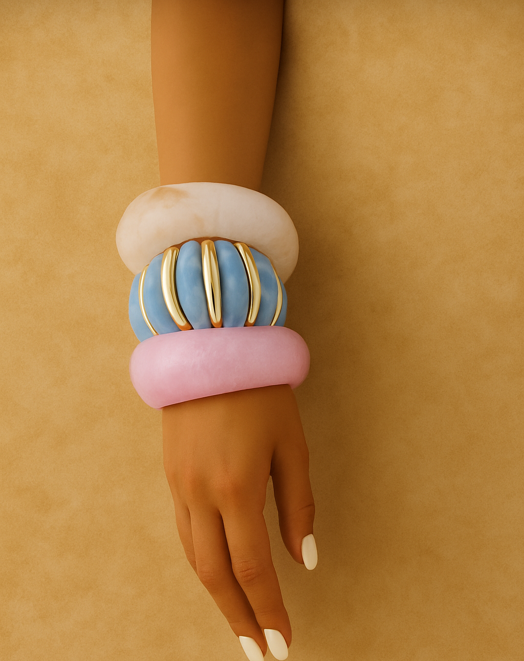 Retro Bangle Set of 3