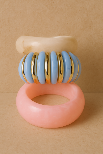 Retro Bangle Set of 3