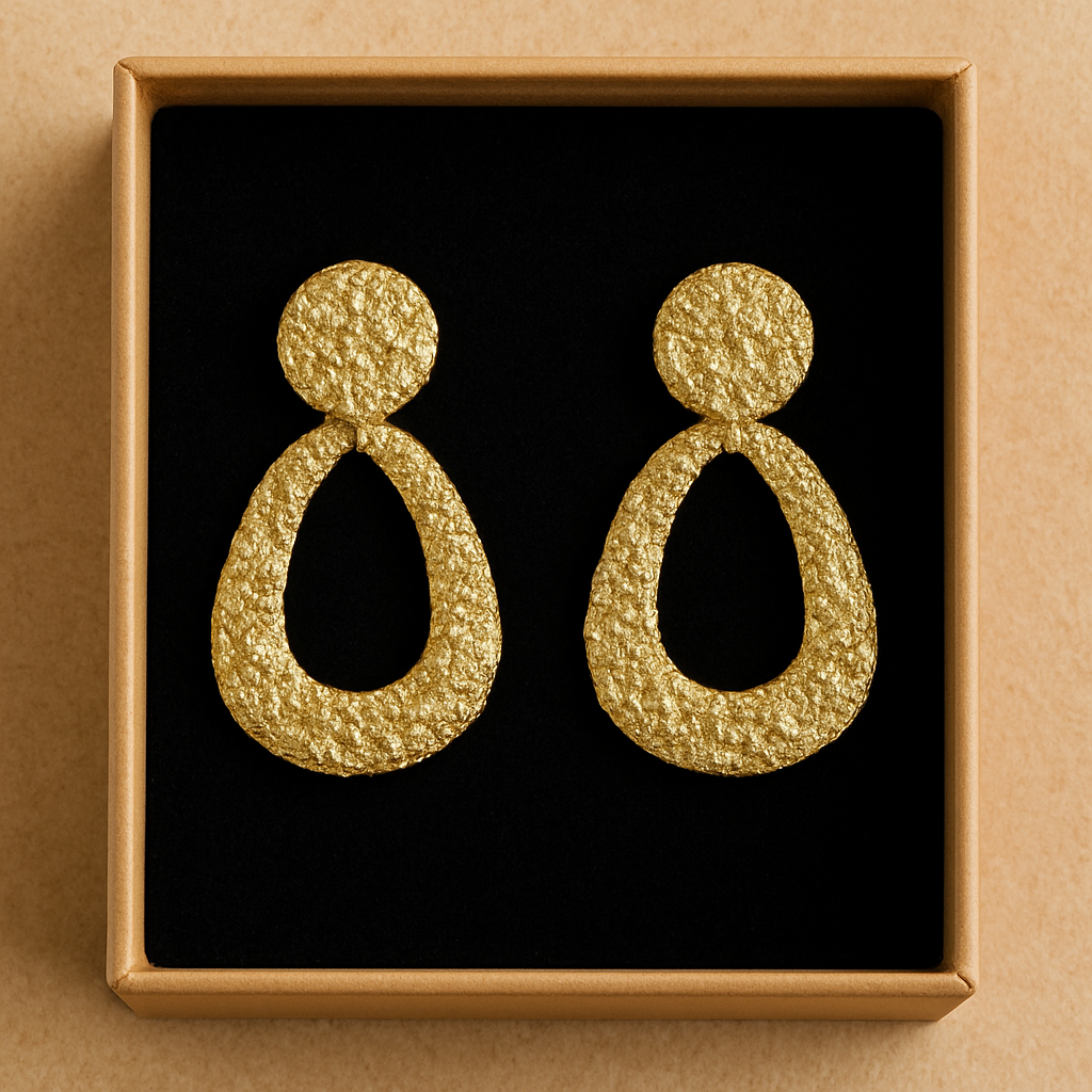 Teardrop Glam Earrings