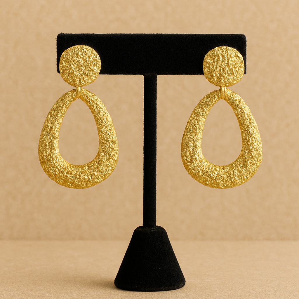 Teardrop Glam Earrings